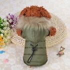 Warm Small Dog Clothes Winter Pet Coat for Chihuahua Soft Fur Hood Puppy Jacket