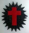 Templar Sir Knight Chapeau Cross with Rosette - Illinois Regulation (SKR-IL)