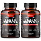 Snap Testo Booster - Muscle Growth, Energy, Libido Capsules 90ct - 2 Pack
