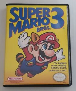 Super Mario Bros 3 CASE ONLY Nintendo NES Box BEST Quality Available