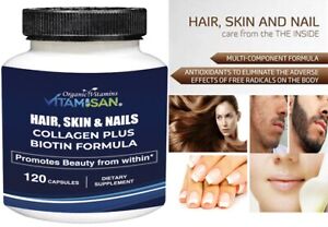 Hair Growth Vitamins For Men Anti Hair Loss Pills. Regrow Hair & Beard 120 caps
