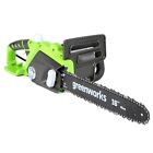 Greenworks 20232 12 Amp Corded Electric Chainsaw 16 inch Oregon Chain and Bar