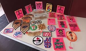 VINTAGE 70'S LOT OF 31 COOL PATCHES