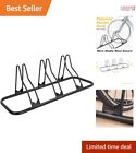 Bike Floor Parking Rack Stand - Holds 3-6 Bikes Vertically - Stable & Durable