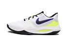 Nike Men's Precision V White/Barely Volt Basketball Shoes CW3403-100