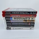 Lot Of 7 UNTESTED PS3 Games Red Dead Redemption Dead Space 3 Resistance 3