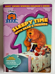 Disney's Bear in the Big Blue House: Sleepy Time with Bear & Friends (2004 DVD)