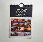 2024 Wall Calendar - Mini Hanging - Western National Parks