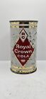 Early Royal Crown Cola Flat Top Soda Can   Clean Can