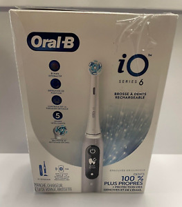 Oral-B iO Series 6 Rechargeable Toothbrush - Grey. with 1 brush head & case