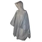 New Totes Adult's Hooded Pullover Rain Poncho with Side Snaps (Pack of 2)