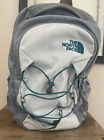 The North Face Recon Backpack Grey/ Light Grey With Green Accents