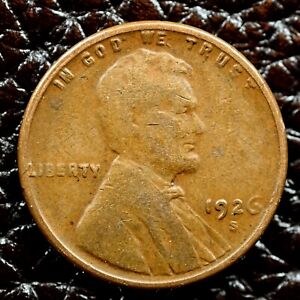 1926-S Lincoln Wheat Cent ~ GOOD (GD) Condition ~ COMBINED SHIPPING!