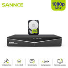 SANNCE 8CH 1080P Lite TVI DVR 1TB Video Recorder for Surveillance Camera System