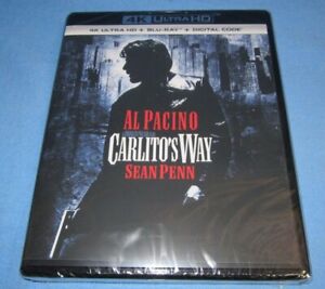 Carlito's Way (4K Ultra HD, 1993) ... sealed new, Al Pacino, Sean Penn
