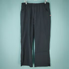 Urbane Ultimate Petites Large PL Scrub Pants High Rise Grey Grey Pockets Stretch