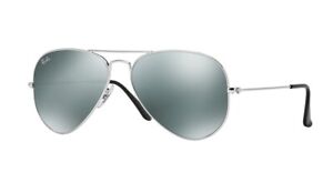 Ray-Ban RB3025 W3277 Silver Aviator Silver Mirror Non-Polarized 58mm Sunglasses