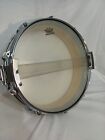 VINTAGE PEARL 3.5X14 FREE FLOATING NATURAL MAPLE SNARE DRUM - See Pic-damaged