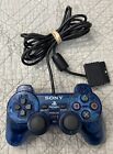 Sony PlayStation 2 PS2 DualShock Controller Blue OEM
