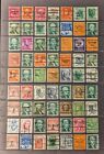 US stamps, 63 precancels from Nederland to Queen City, Texas.  Ship O/S $2