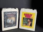 New ListingCharley Pride 8-Track Tape Lot of 2 Untested