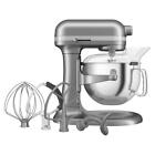Kitchenaid Appliance 6 Quart Bowl-Lift Stand Mixer Silver 6 Attachments Baking