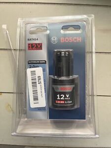 New Bosch 12 Volt 12V Max 2.0Ah Batteries Lithium Ion BAT414