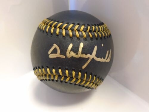 David Winfield Autographed Rawlings Gold and Black MLB Baseball W/ Beckett Coa