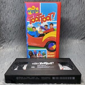 The Wiggles: Toot Toot VHS Video Movie Original Cast 18 Songs Greg Murray Film