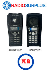 2 x Motorola Original PR400 FKP Plastic Housing Only - Black