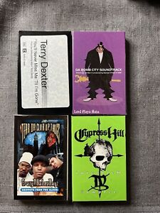 Cypress Hill, Three 6 Mafia, George Clinton, QDII ,90s Rap cassettes SEALED