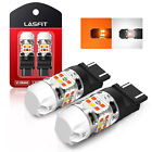 2023 Upgrade 3157 LED Switchback Turn Signal DRL Parking Light Bulbs White/Amber