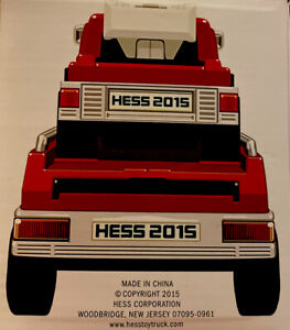 New 2015 51st Hess Collectible Toy Fire Truck and Ladder Rescue