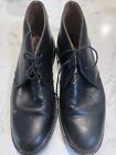 FRYE Chukka Black Leather Lace Up Ankle Boots Men's Size 11 D / EUC
