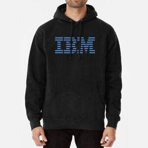 New IBM Mens Club Pullover Hoodie Size S-3XL