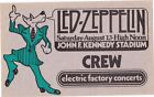 Led Zeppelin  - 1977 - Crew pass JFK Stadium Philadelphia - green