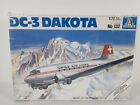 DC-3 Dakota Swiss Air Lines Italeri 1:72 Model Kit 132 Sealed Box 1987