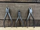 Vintage Lot Of 3 Watchmakers Pliers/Tools Unmarked