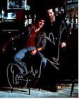 MICKEY ROURKE and ERIC ROBERTS signed 8x10 THE POPE OF GREENWICH VILLAGE photo