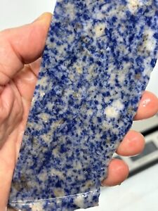 Blue Quartzite slab W Sodalite Cabbing Lapidary Combo Ship Avail Brazil