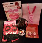 Fun 6 Items Fathers Day Lovers Romance Love Coupons Red Boxers Hot Mug Guy Gift
