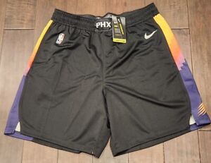 Nike Phoenix Suns The Valley Black Swingman Shorts CN1986-010 NWT