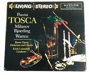 Puccini: Tosca (CD, Sep-1999, 2 Discs, RCA) includes booklet