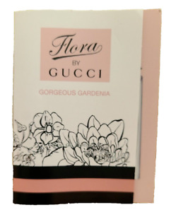 GUCCI Flora Gorgeous Gardenia EDT Perfume Vial 1.5 ml / .05 oz