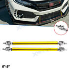 Set Sporty Gold Bumper Splitter Diffuser Strut Rod For Honda Accord Civic Pilot