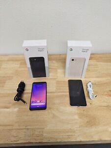 Lot of Google Pixel 3 Pink and black 64GB As-Is Smartphones