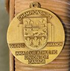 Amateur Athletic Union of Canada Medal Quebec Bronze Hemslevyl