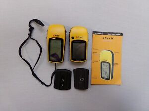 Garmin eTrex Handheld GPS x2 - Parts or Repair