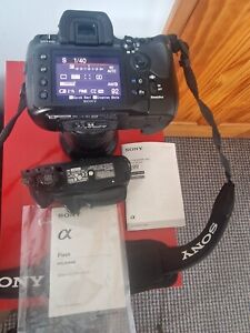 Sony DSLR-A900 24.6MP. 2 Batteries and Vertical Battery Grip In Excellent Cond.