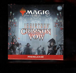 Innistrad: Crimson Vow Prerelease Pack Kit Magic MTG FACTORY SEALED!! NEW!!!!